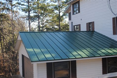 exposed fastener metal roof on house|metal roofing with hidden fasteners.